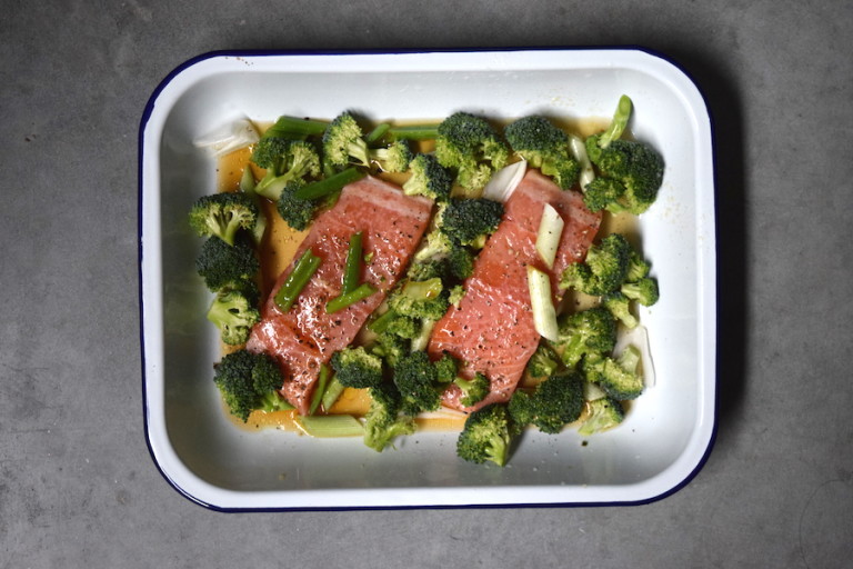 Ovenschotel Met Zalm En Broccoli